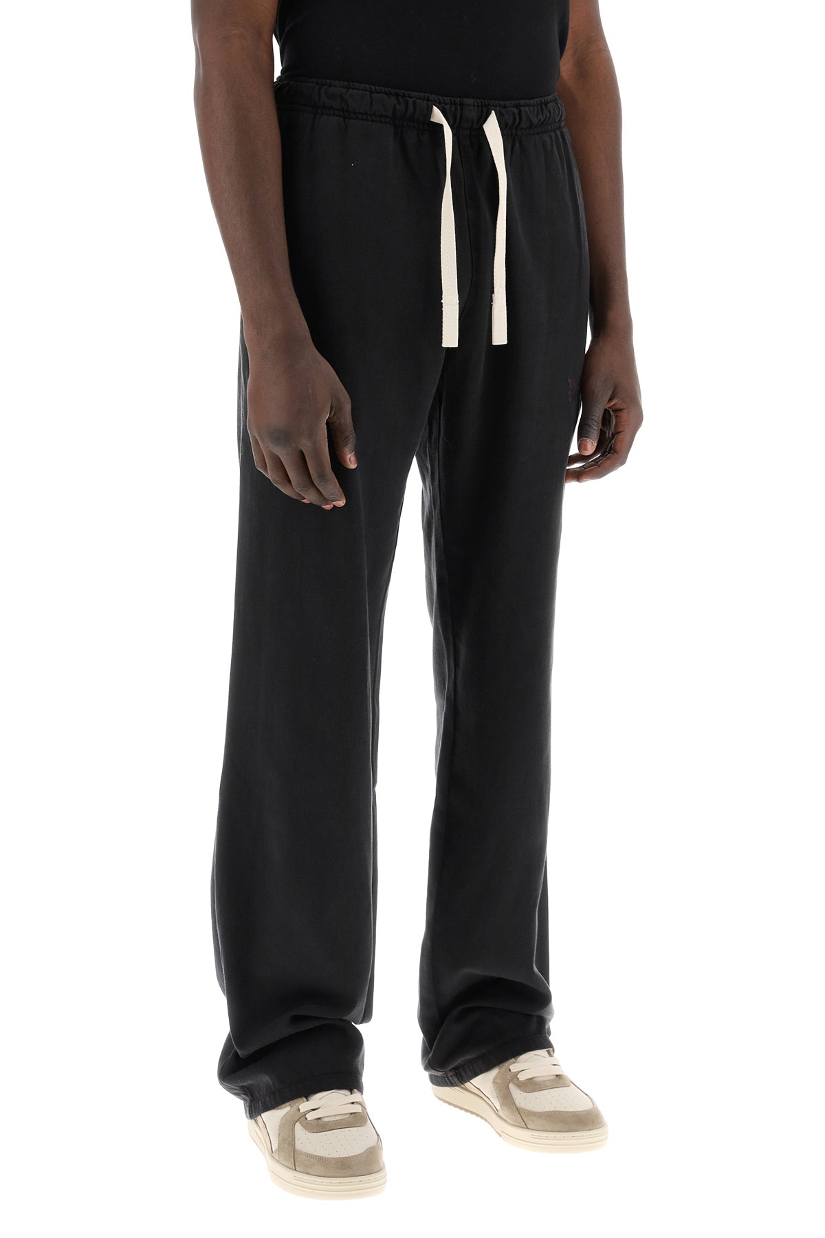 Wide-legged Travel Pants For Comfortable  - Black