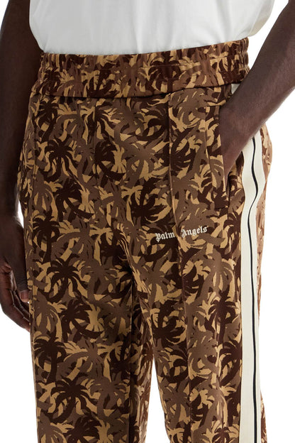 Camouflage Track Joggers  - Brown