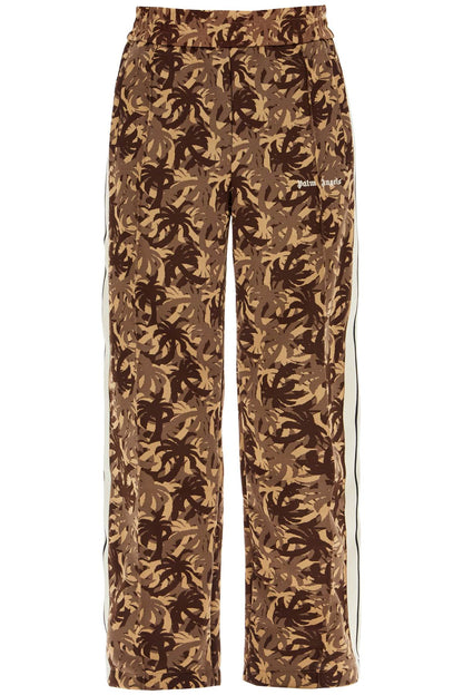 Camouflage Track Joggers  - Brown