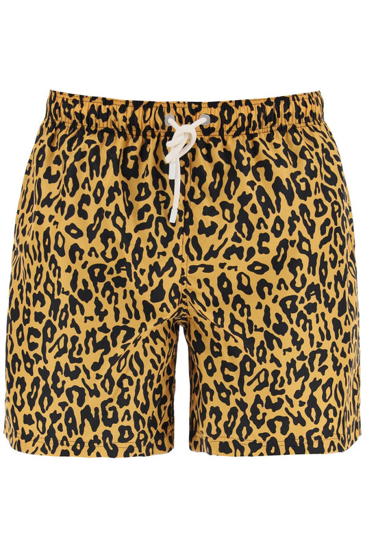 Animal Print Sea Berm  - Yellow