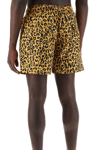 Animal Print Sea Berm  - Yellow