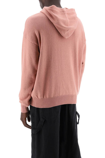 Ma  Knit Sweatshirt With Mon  - Pink