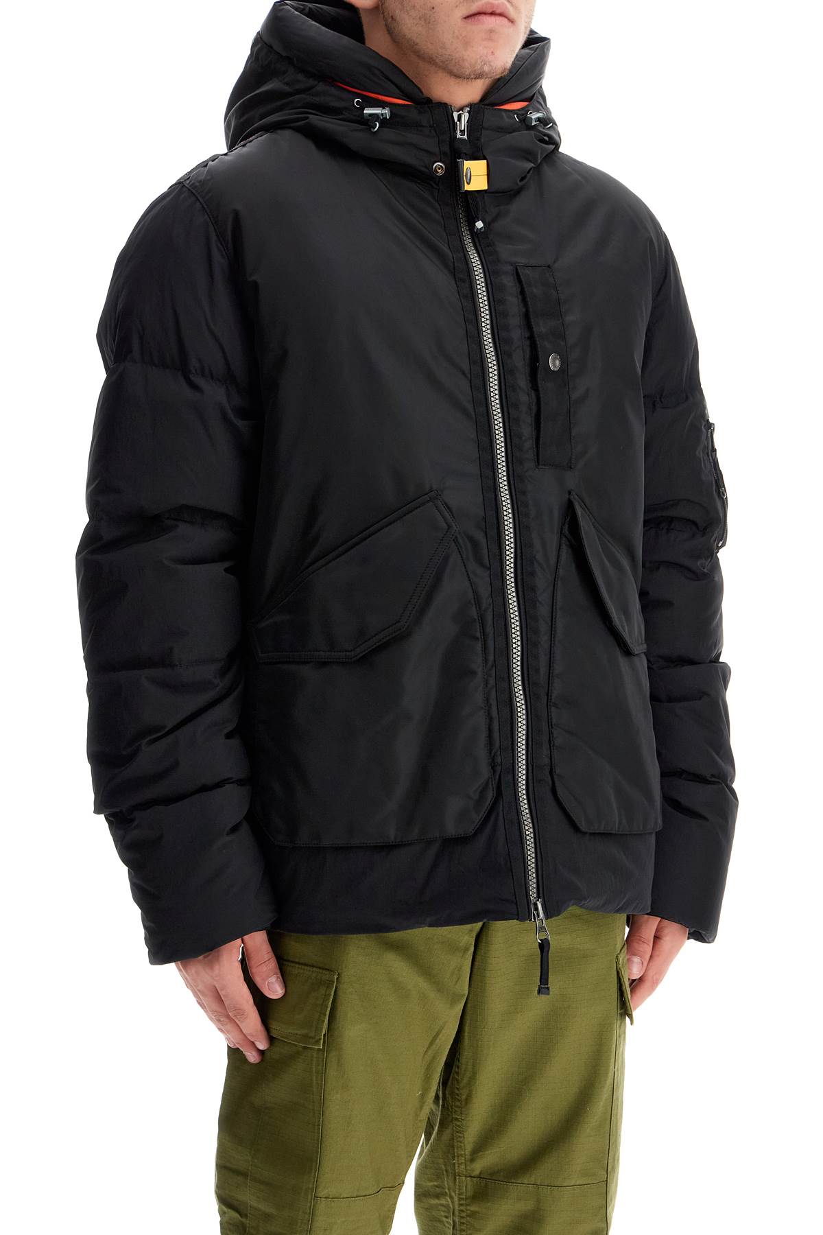 Short Vantage Down Jacket  - Black