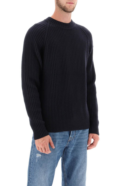 'rik' Crew-neck Sweater  - Blu