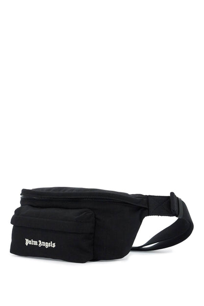 Embroidered Logo Fanny  - Black