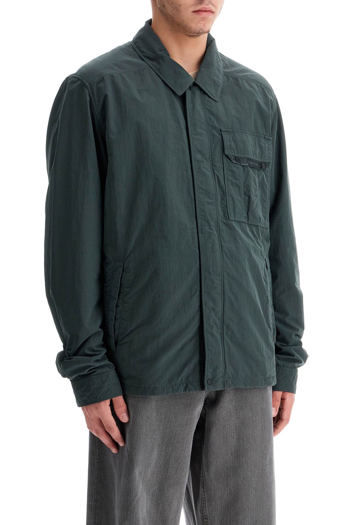 "miura Technical Cotton Oversh  - Green