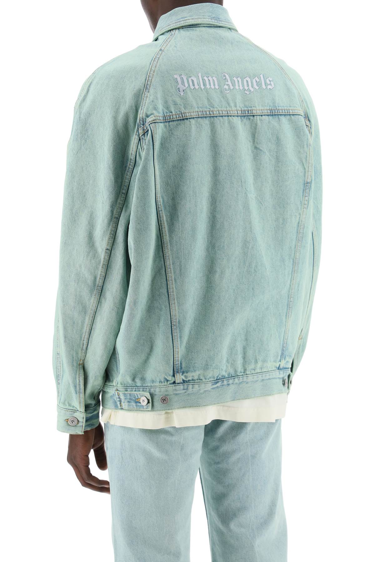 "denim Overdye Jacket  - Light Blue