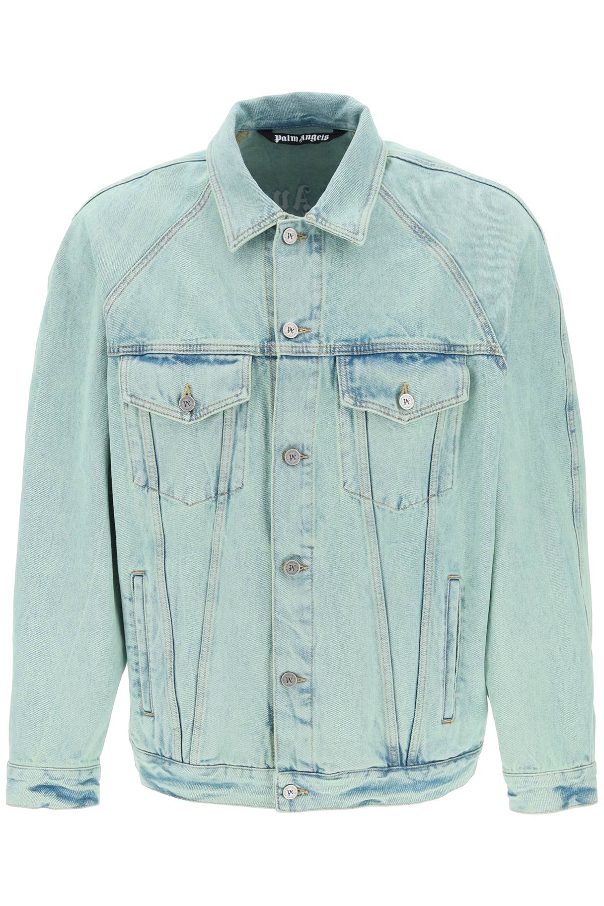 "denim Overdye Jacket  - Light Blue