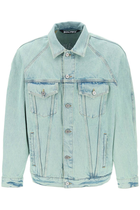 "denim Overdye Jacket  - Light Blue