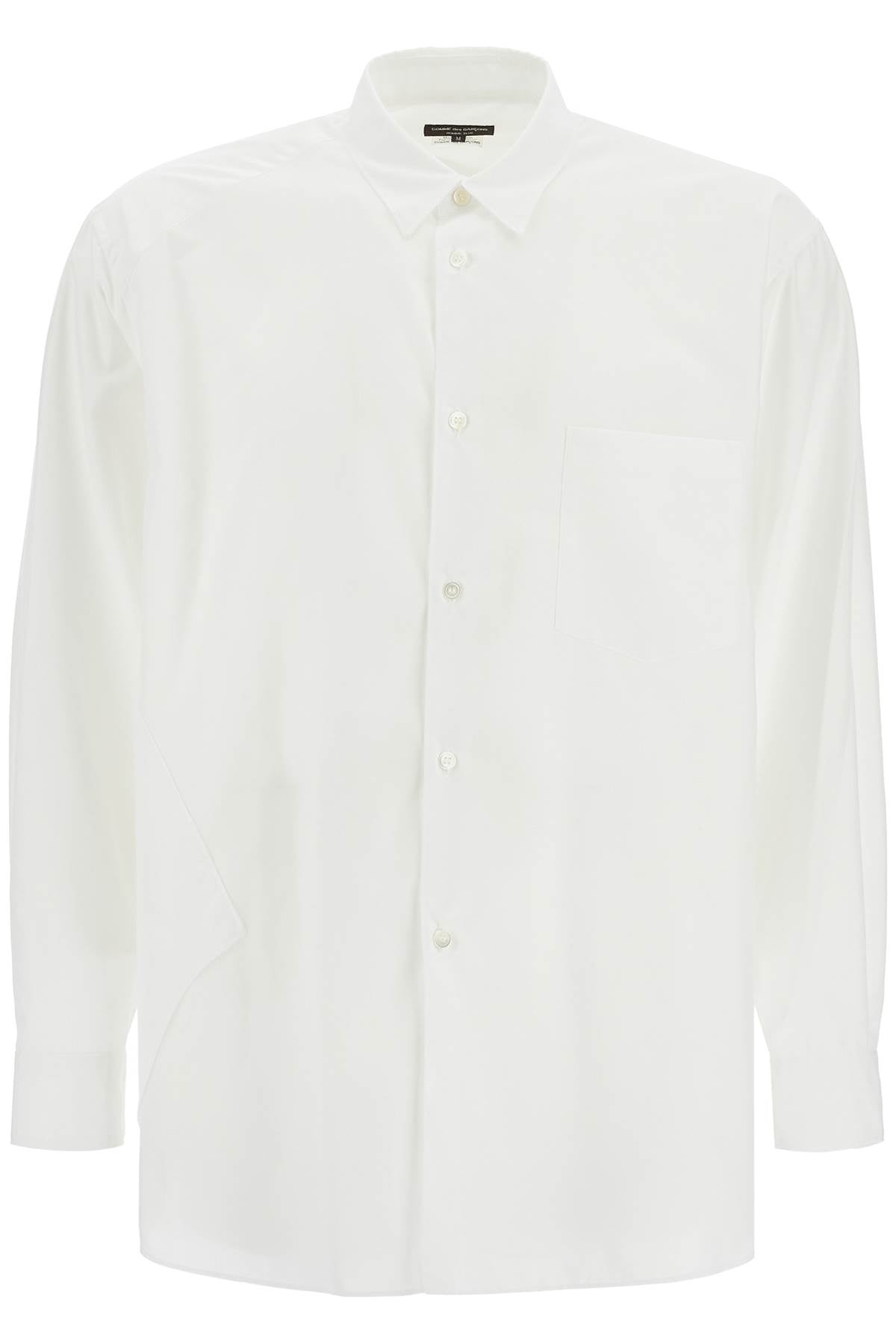 Twisted Effect Shirt  - White