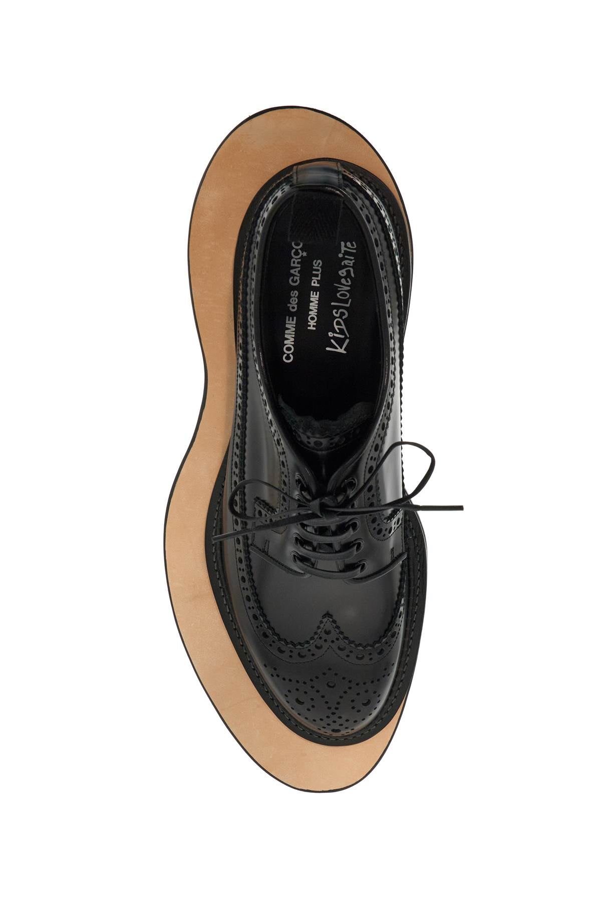 Lace-up Floating Comme Des Garã§ons Homme Plus  - Black