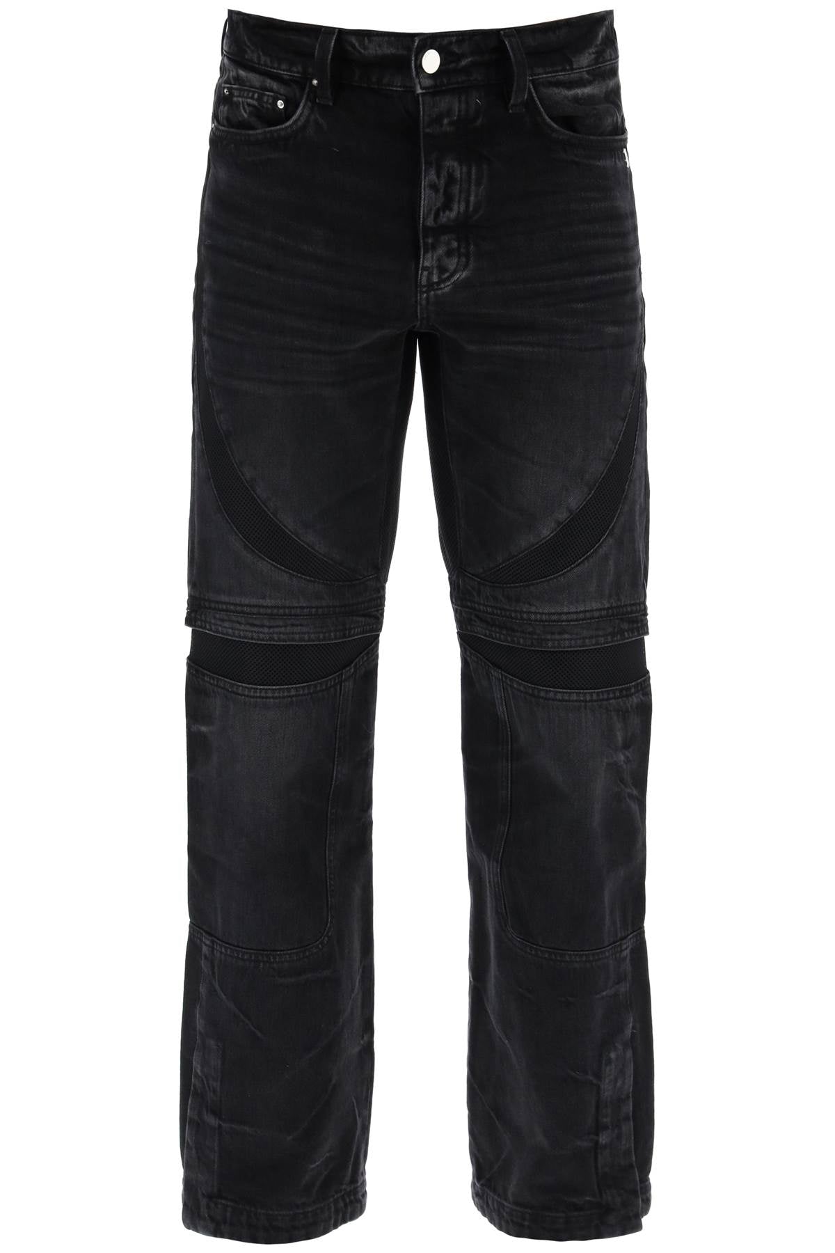 Mx-3 Jeans With Mesh Inserts  - Blue