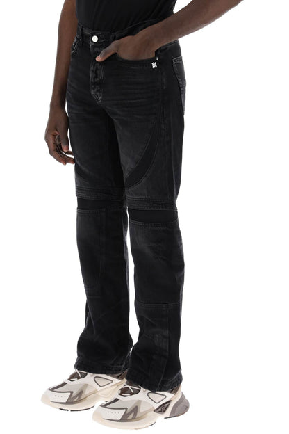 Mx-3 Jeans With Mesh Inserts  - Blue