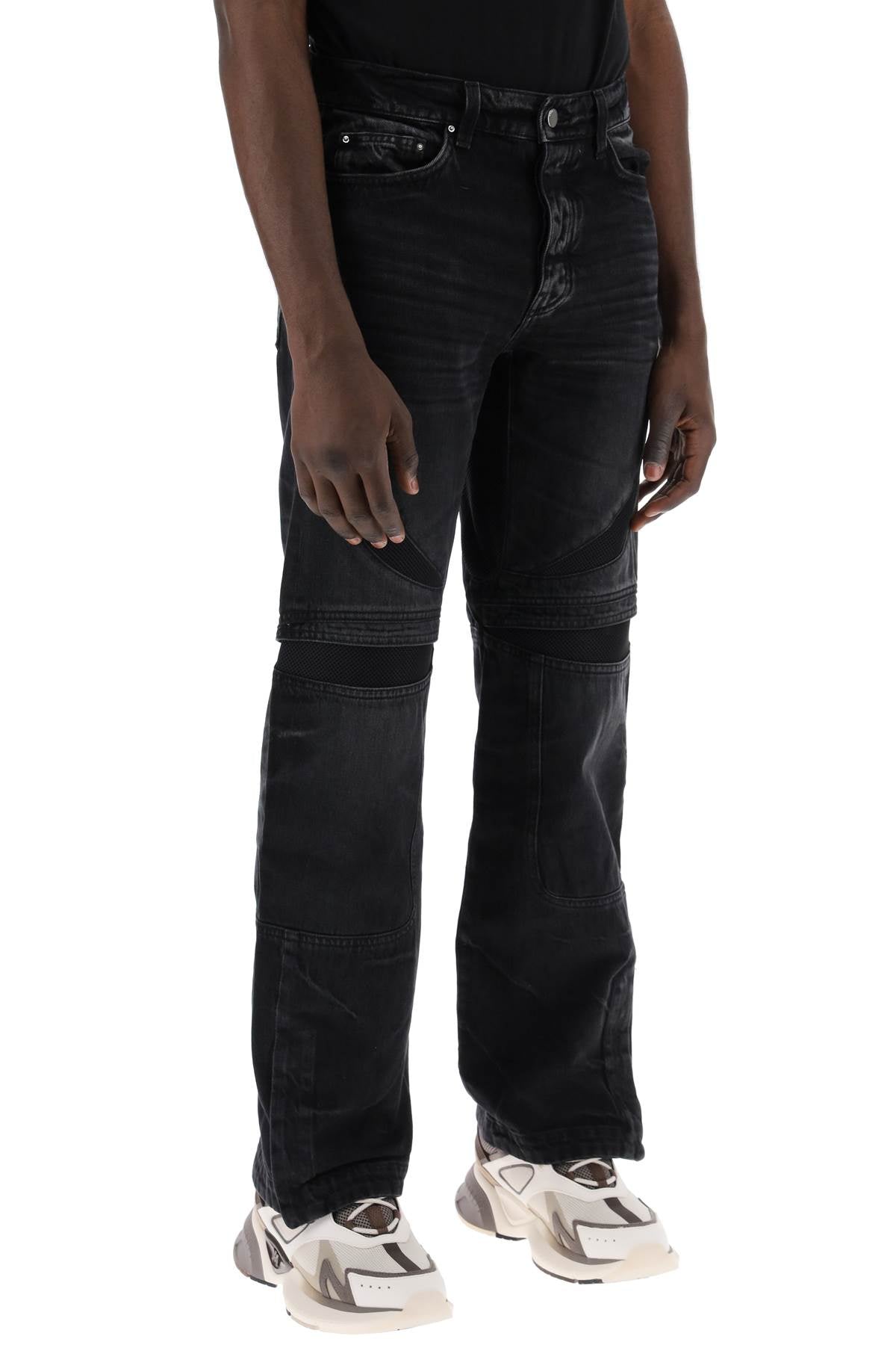 Mx-3 Jeans With Mesh Inserts  - Blue