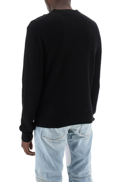 Stack Cashmere Sweater  - Black