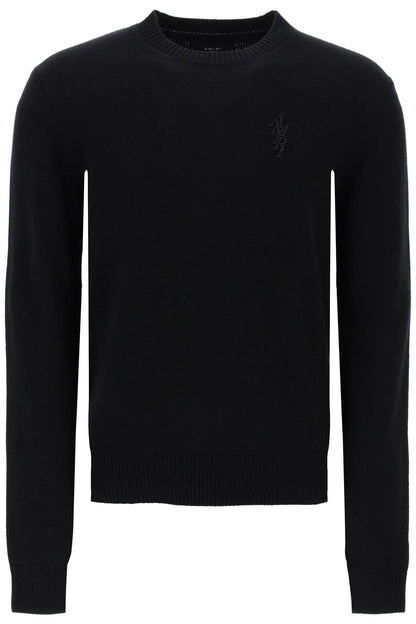 Stack Cashmere Sweater  - Black