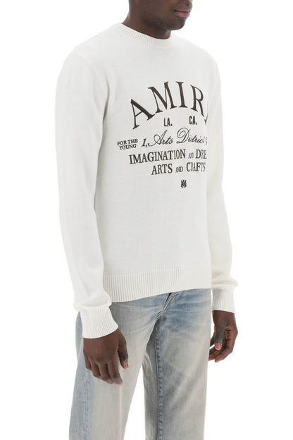 Arts District Wool Sweater  - White