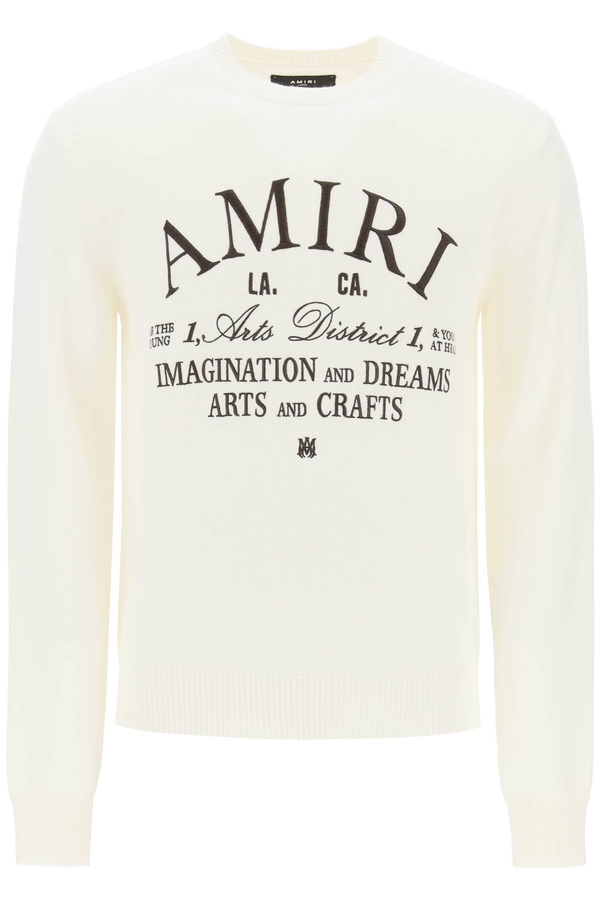 Arts District Wool Sweater  - White