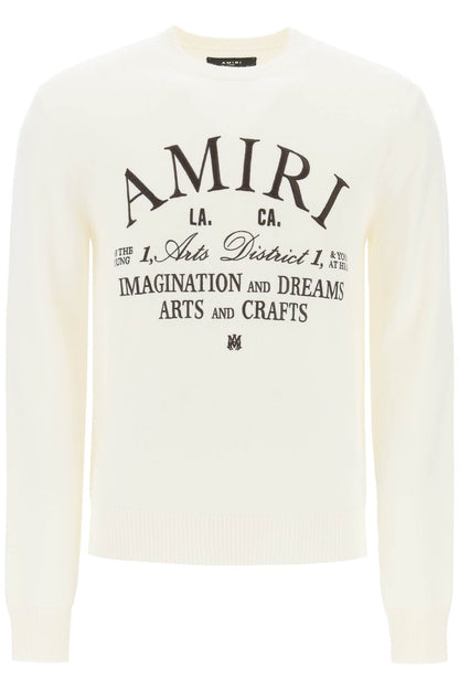 Arts District Wool Sweater  - White