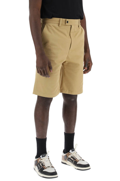 Arts District Flared Shorts  - Beige