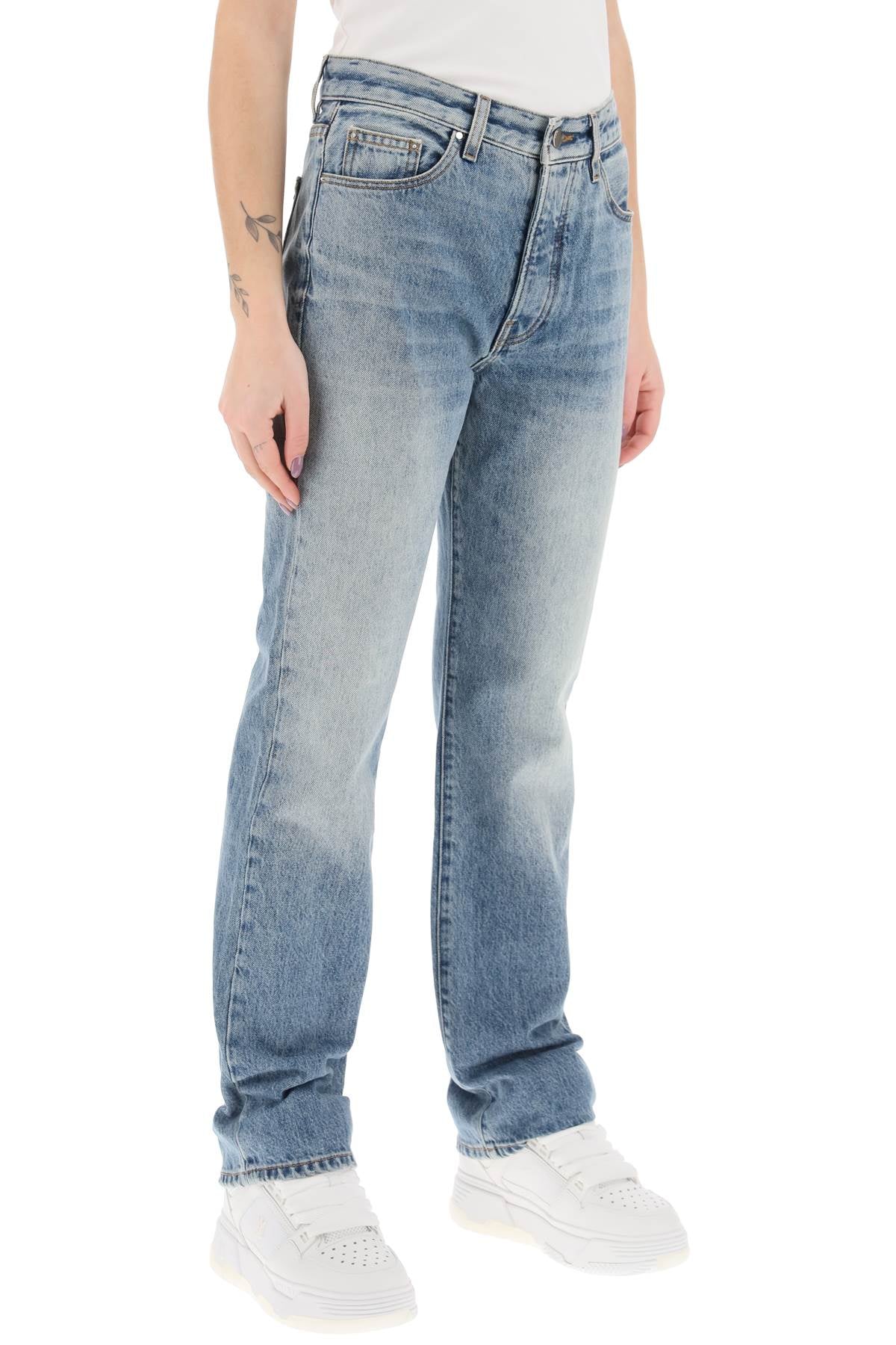 Straight Cut Jeans  - Light Blue