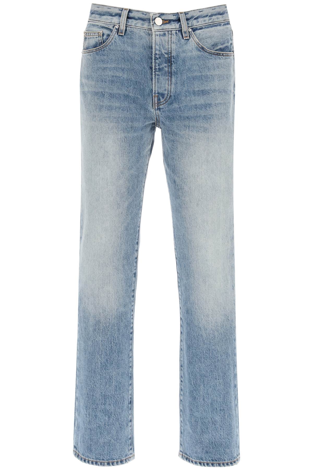 Straight Cut Jeans  - Light Blue