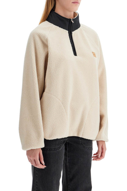 Island Fleece Sweatshirt In  - White