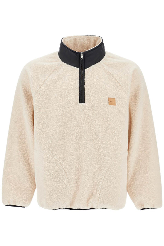 Island Fleece Sweatshirt In  - White