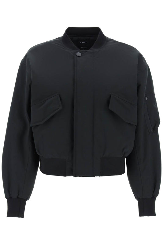 Boxy Haley Bomber  - Black