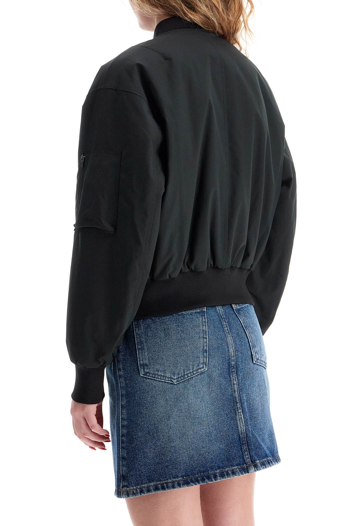 Boxy Haley Bomber  - Black