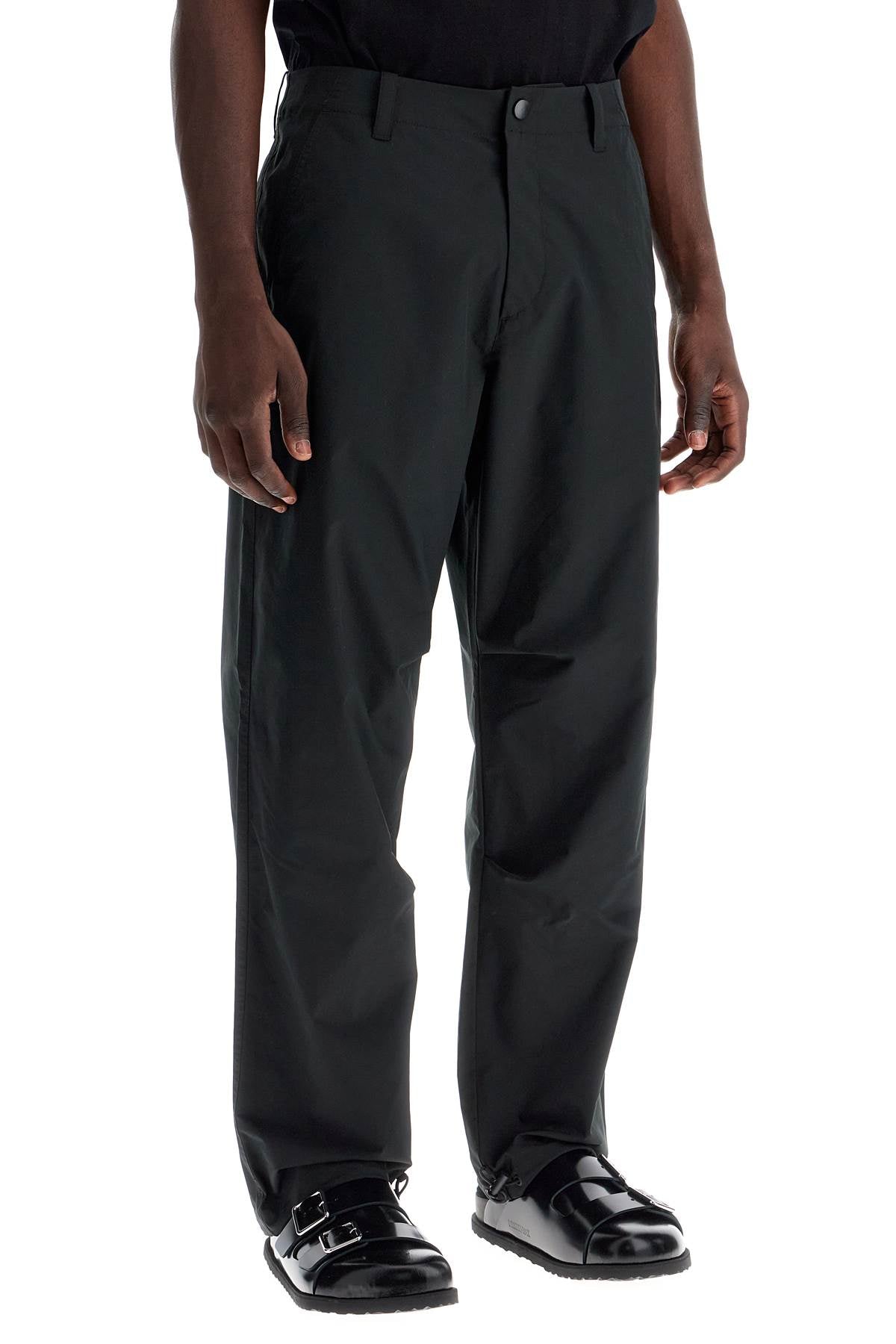 Mashi Technical Fabric Pants  - Black