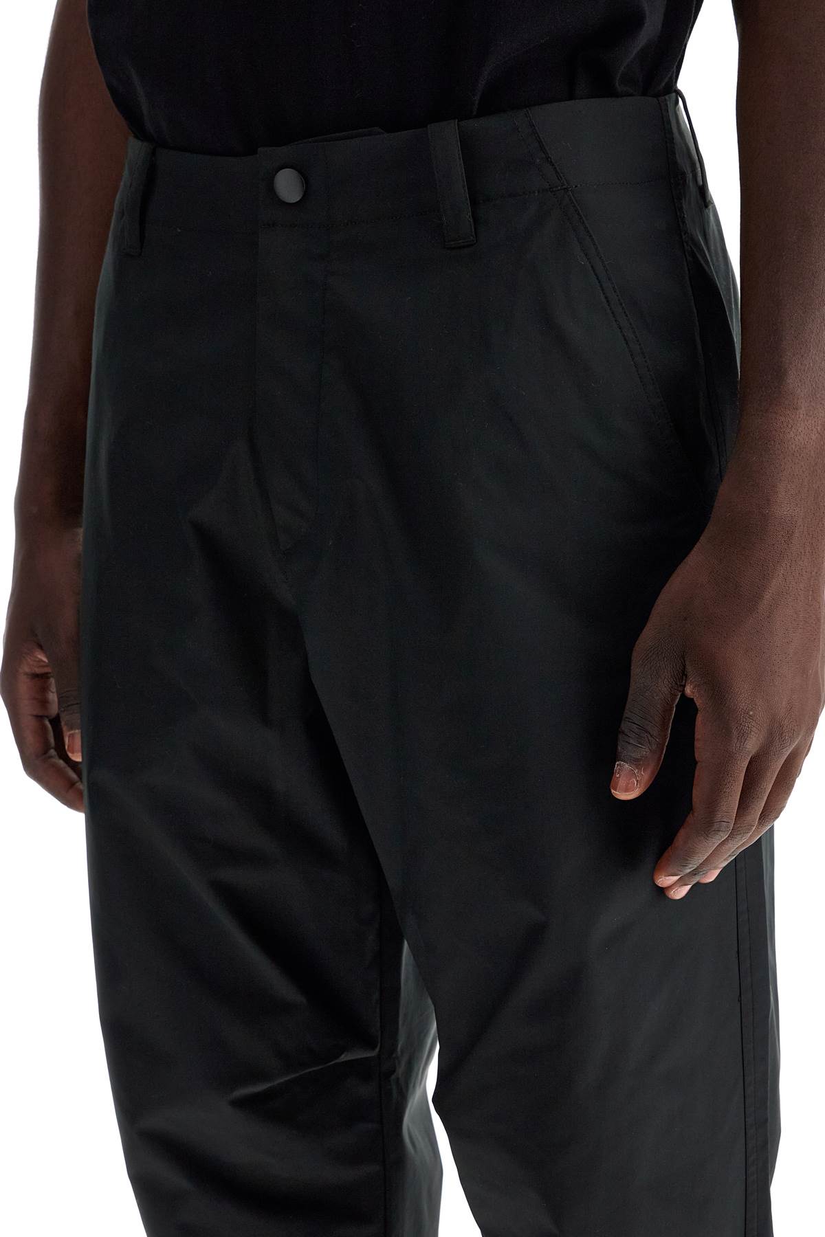 Mashi Technical Fabric Pants  - Black