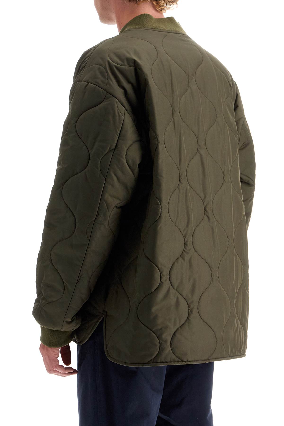 Ine\n\nquilted Flo  - Khaki