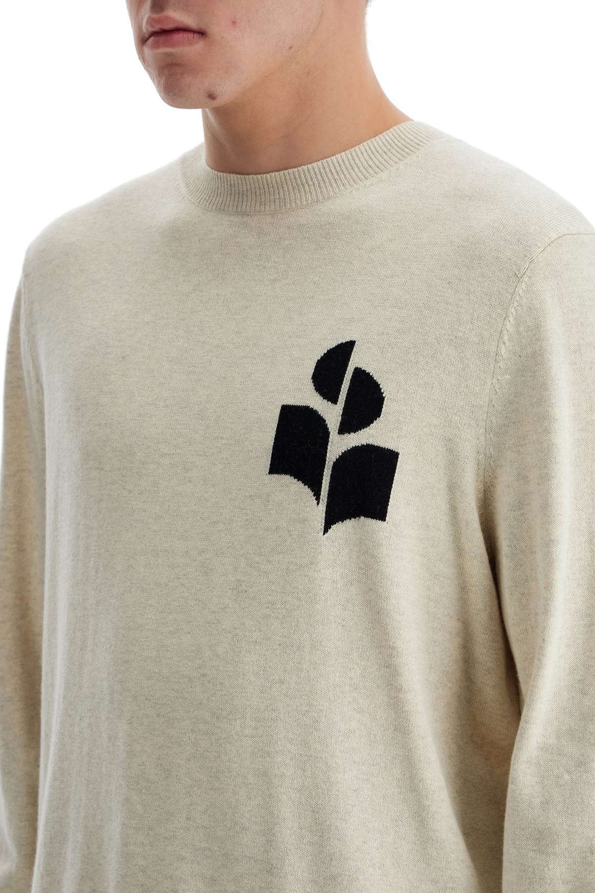 'evans Cotton And Wool Pullover  - Neutro