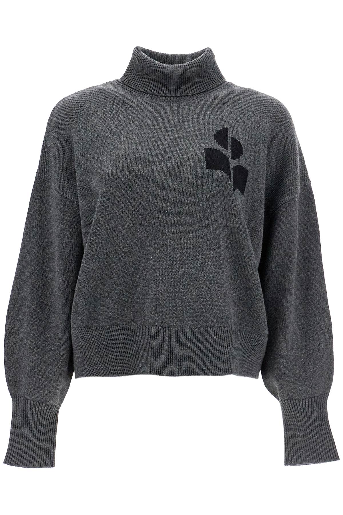 "boxy Nash Cotton And Wool Pullover  - Grey