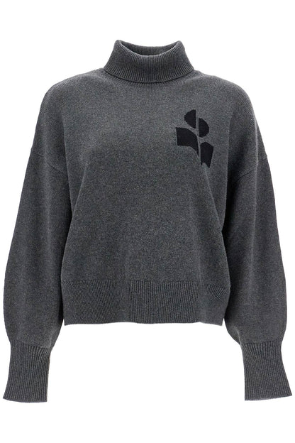 "boxy Nash Cotton And Wool Pullover  - Grey