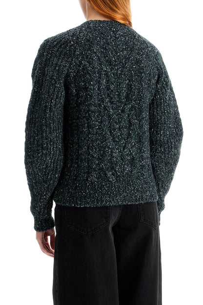 Kallie Cable Knit  - Grey