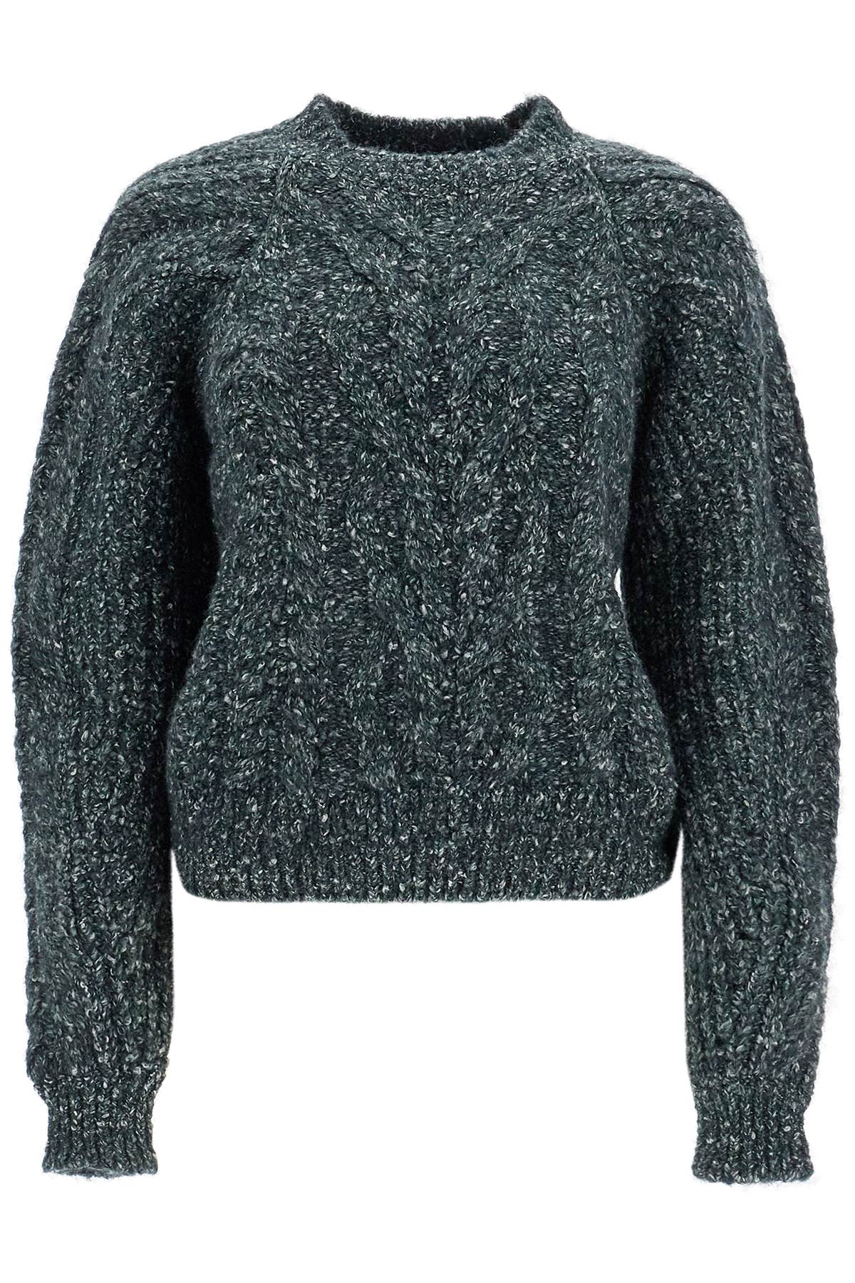 Kallie Cable Knit  - Grey