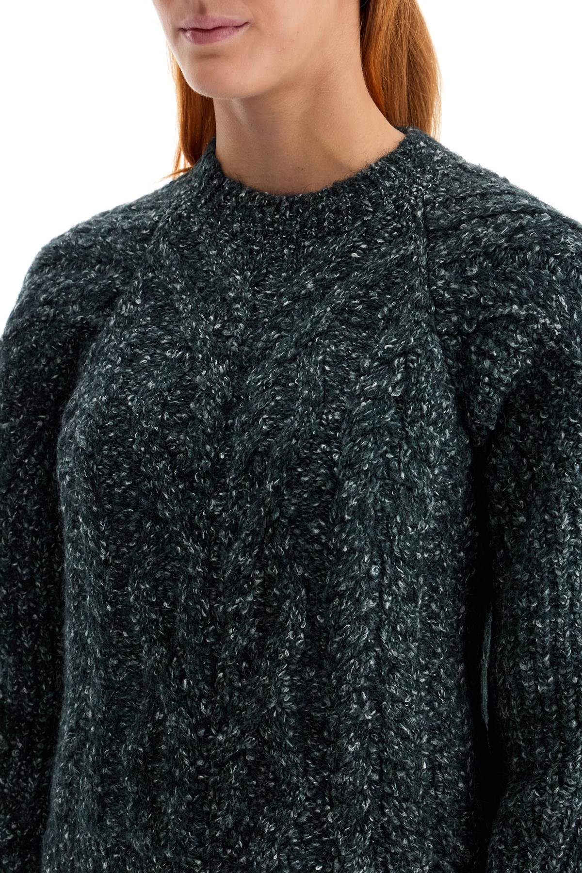 Kallie Cable Knit  - Grey