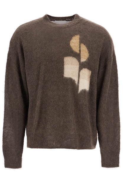 Mohair Drany Pullover  - Brown