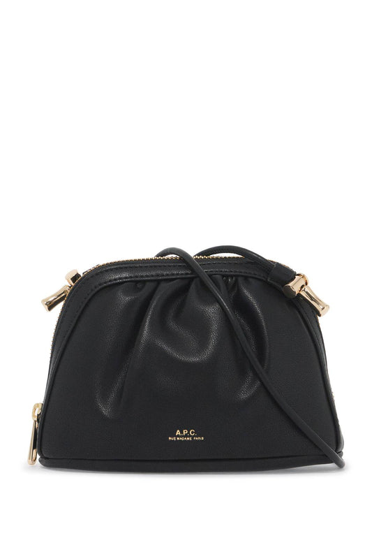 Mini Ninon Shoulder Bag With Strap  - Black