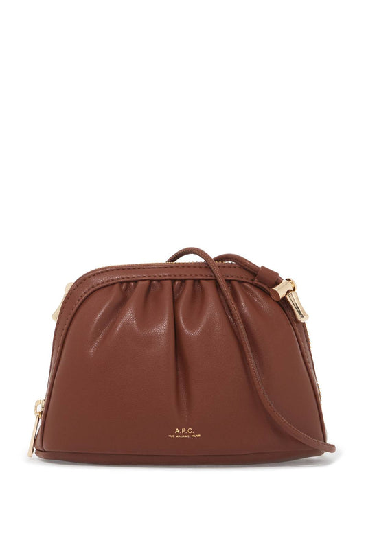 Mini Ninon Shoulder Bag With Strap  - Brown