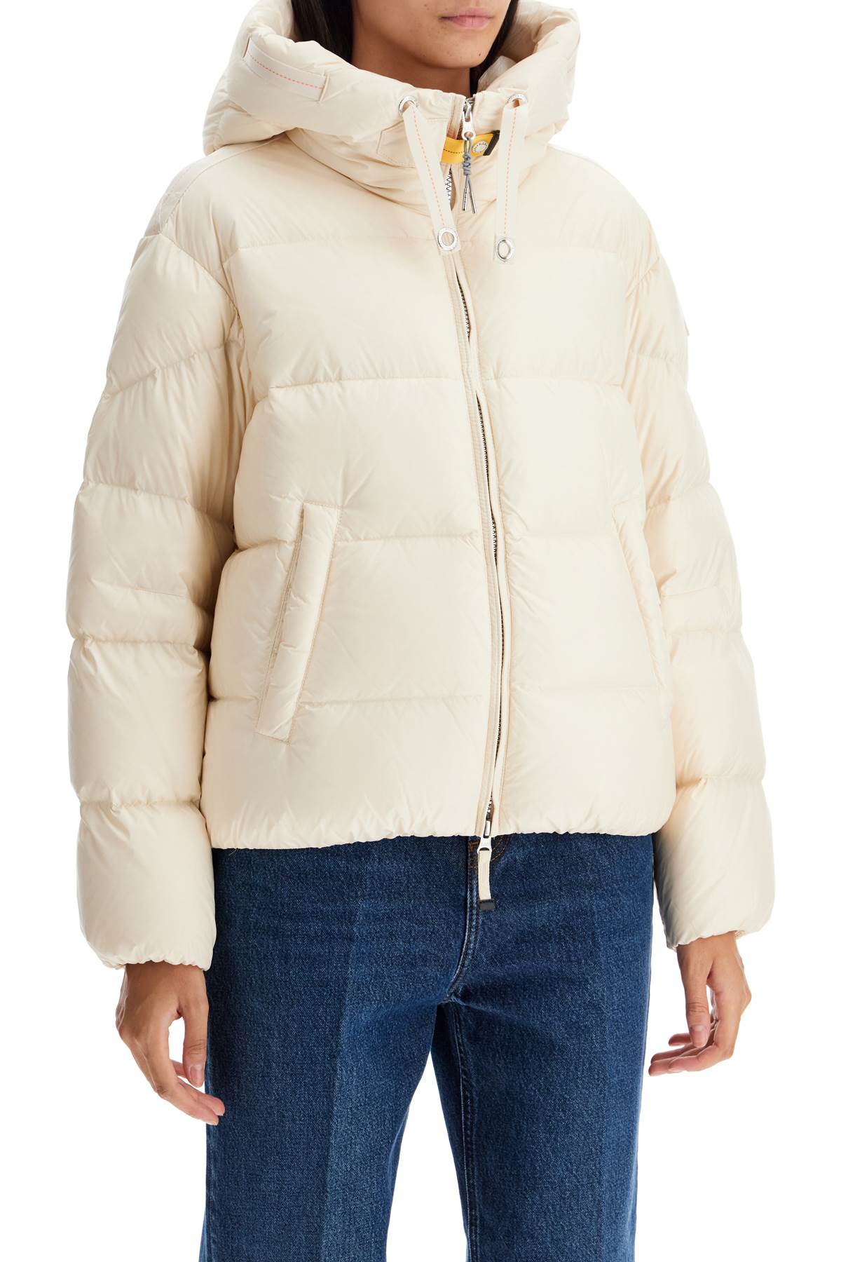 Tilly Hooded Down Jacket  - White