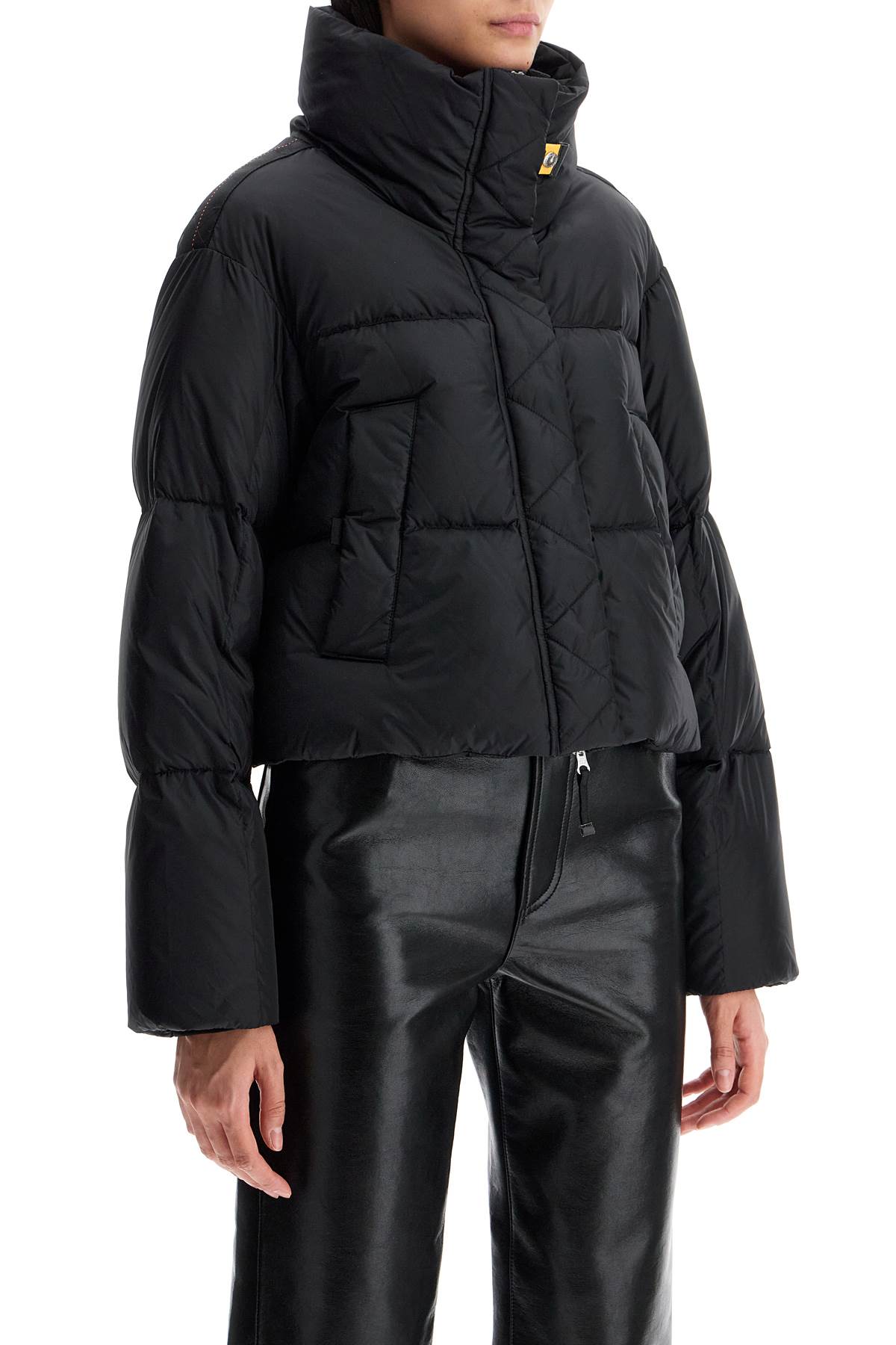 Short Cecy Down Jacket  - Black