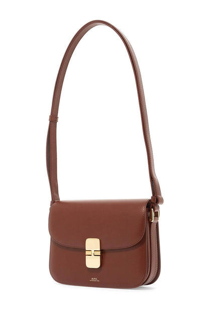 Grace Small Shoulder Bag  - Brown