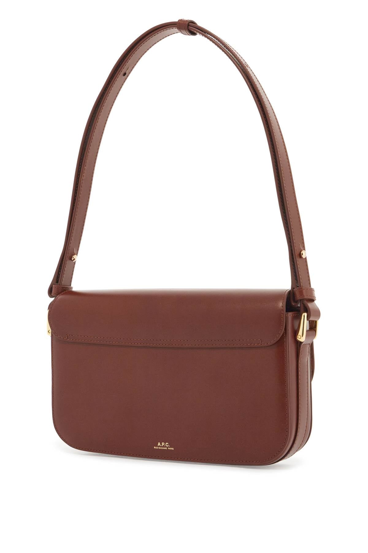 Grace Baguette Bag  - Brown