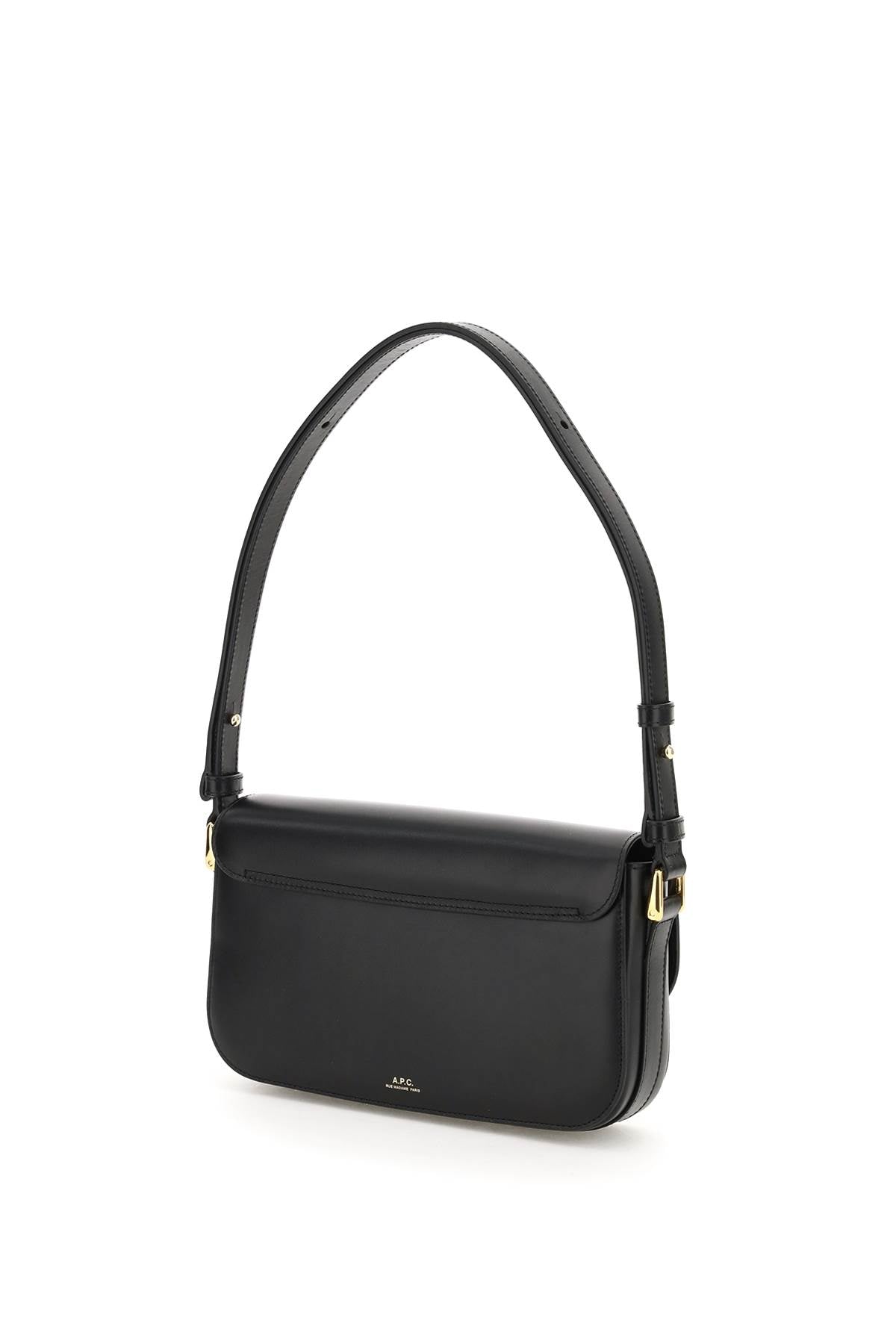 Grace Baguette Bag  - Black