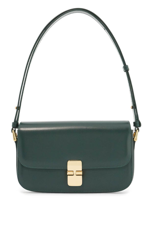 Grace Baguette Bag  - Green