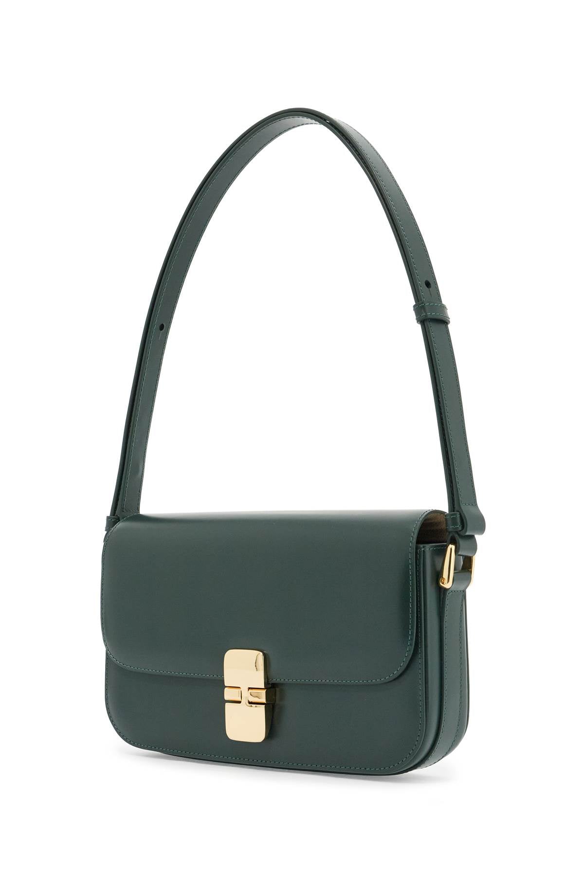 Grace Baguette Bag  - Green