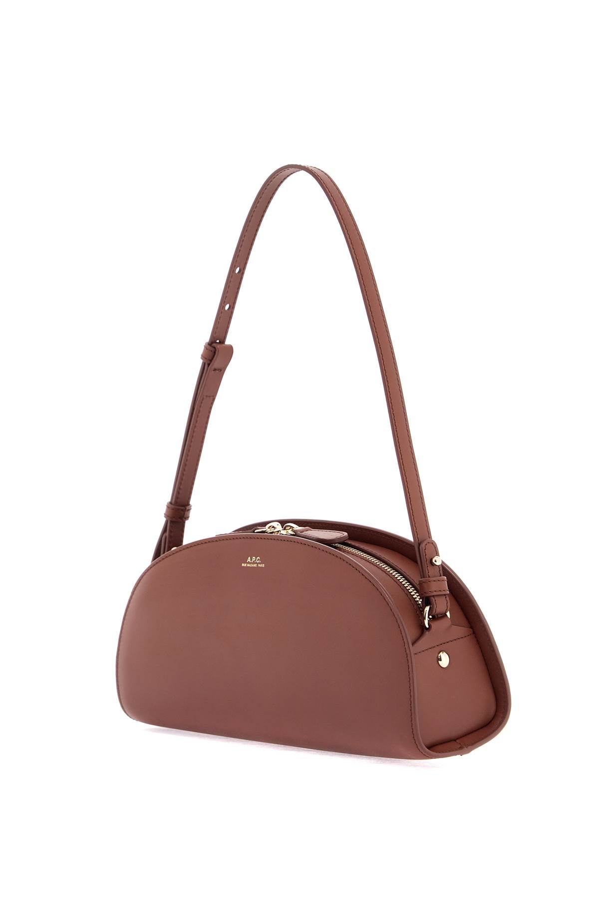 Demi-lune Shoulder Bag  - Brown